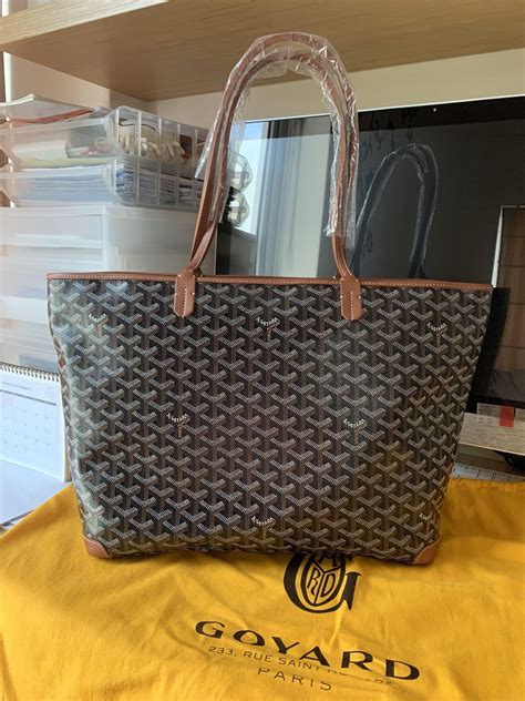 goyard original bag|authentic Goyard bag.